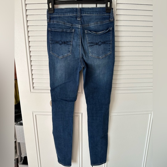 High rise ripped jeggings size 3 - Picture 2 of 3